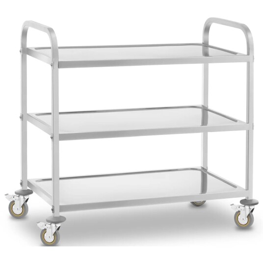 Royal Catering Serveringsvogn  3 hyller  opptil 480 kg 10010056
