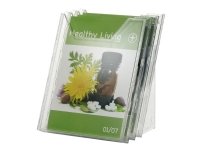 DURABLE COMBIBOXX SET L - Literaturholder - veggmonterbar, stasjonær - 3 rom - for A4 - gjennomsiktig