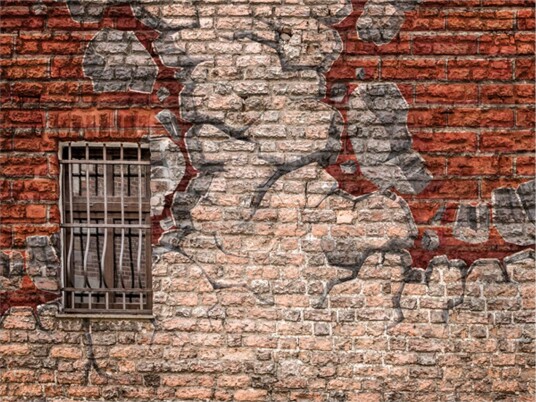 Fototapet Break The Wall 250x193 - Artgeist sp. z o. o.