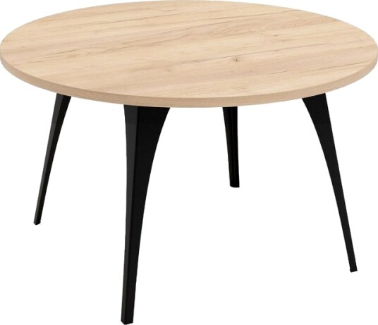 Sayumi Sofabord 75 cm - Svart/Beige