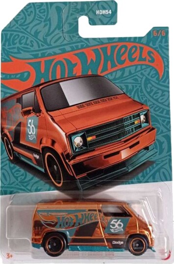 Hot Wheels Dodge Van Lekebil 1:64