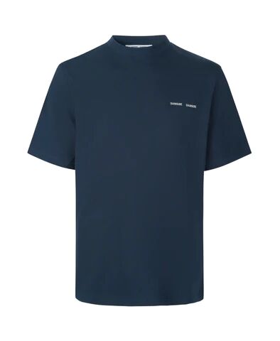 Samsøe Samsøe Norsbro T-Shirt - Sky Captain M Samsøe Samsøe Norsbro T-Shirt - Sky Captain M