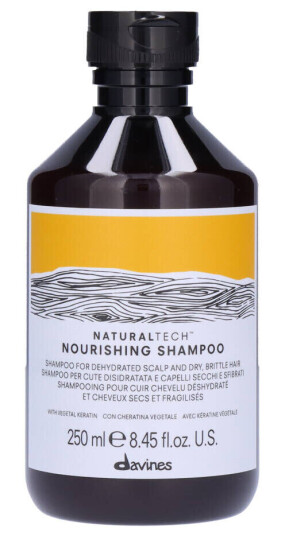 Davines Natural Tech Nærende Sjampo 250 ml - Fuktgivende og Pleiende for Alle Hårtyper