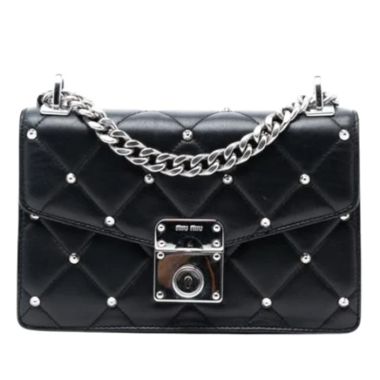 Miu Miu Dame Svart