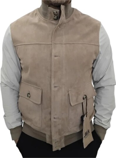 The Jack Leathers Herre Jakker Beige M,