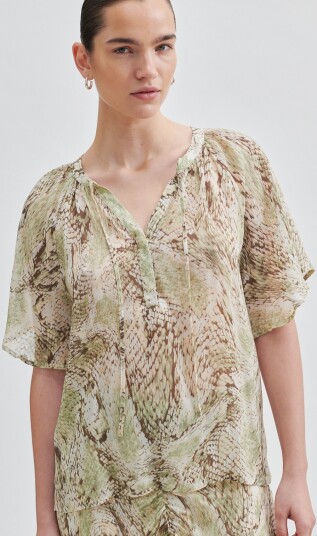 Second Female Relia Blouse Green M