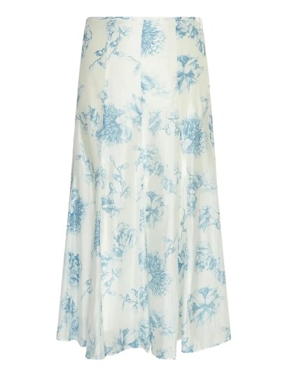 MSCH Copenhagen Mschevangelia Hw Skirt Aop Blue S MSCH Copenhagen Mschevangelia Hw Skirt Aop Blue S