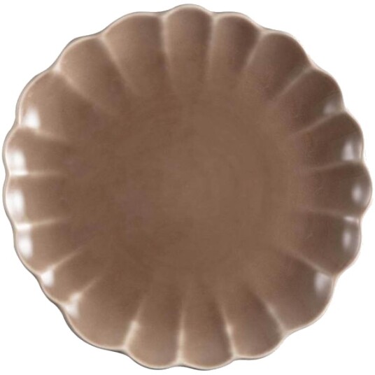 Stiernholm Lotus tallerken 27 cm brun Stiernholm Lotus tallerken 27 cm brun