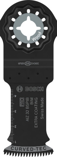 Bosch AIZ 32 BSPIB Stikksagblad 32x50 mm Bimetall for Tre og Kompositter, 5 stk.