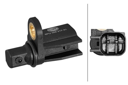 Sensor, ABS HELLA 6PU 358 217-311
