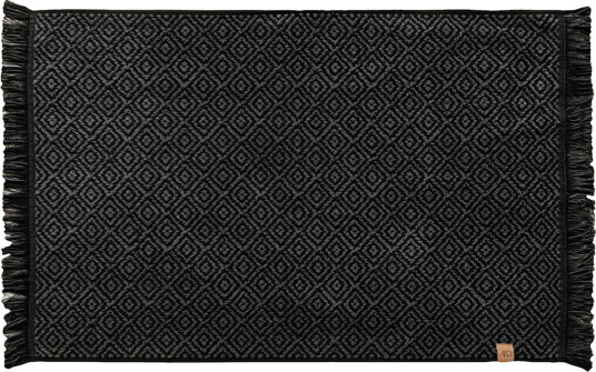 Mette Ditmer Morocco baderomsmatte 50 x 80 cm Black-grey Mette Ditmer Morocco baderomsmatte 50 x 80 cm Black-grey