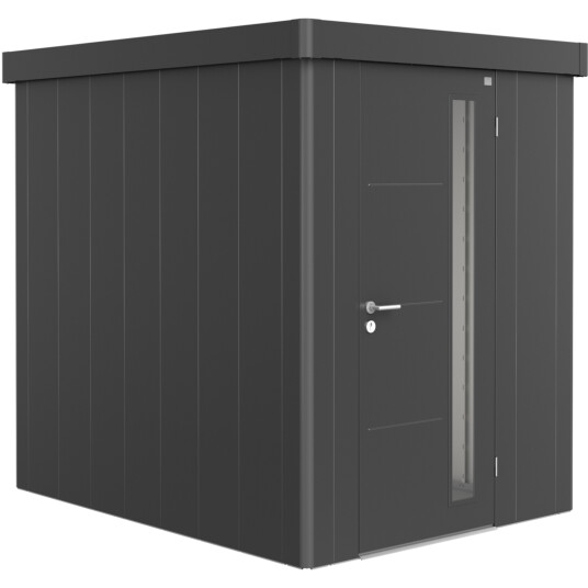 BIOHORT REDSKAPSBOD NEO 2A STD. DØR MØRK GRÅ METALLIC BIOHORT REDSKAPSBOD NEO 2A STD. DØR MØRK GRÅ METALLIC