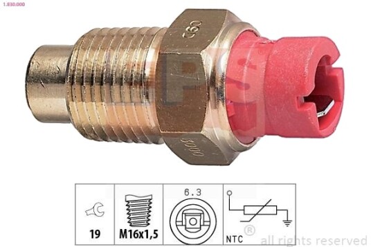 Sensor, motortemperatur EPS 1.830.000