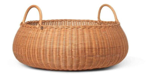 ferm LIVING Braided kurv lav Natural