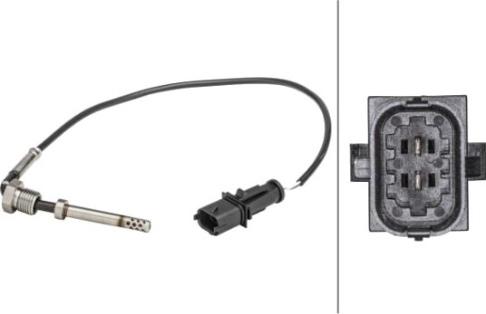 Sensor, eksostemperatur HELLA 6PT 358 181-201