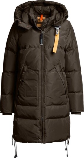 Parajumpers Women's Long Bear Hooded Parka Earth Brown L