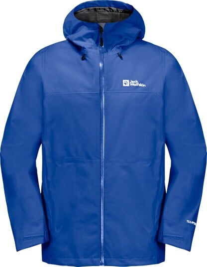 Jack Wolfskin Men's Highest Peak 3-Layer Jacket Vibrant Blue, XL Jack Wolfskin Men's Highest Peak 3-Layer Jacket Vibrant Blue, XL