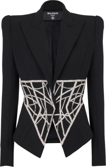 Balmain Dame Jakker Svart 2XS,