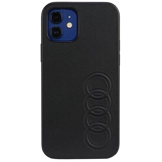 Audi Audi Synthetic Leather Iphone 12/12 Pro 6.1" Czarny/Black Hardcase Au-Tpupcip12p-Tt/D1-Bk Audi Audi Synthetic Leather Iphone 12/12 Pro 6.1" Czarny/Black Hardcase Au-Tpupcip12p-Tt/D1-Bk