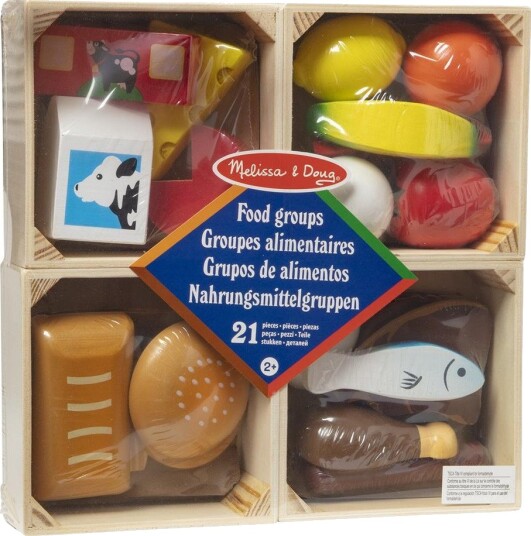 Melissa & Doug Matgrupper i Tre 4 Bokser Melissa & Doug Matgrupper i Tre 4 Bokser