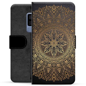 Samsung Galaxy S9+ Premium Lommebok-deksel Mandala