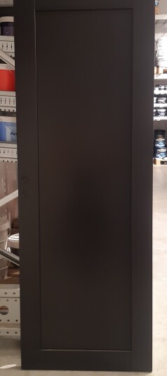 Swedoor Dørbl Unique 01l 8x21 Svart Moderne Glatt Fyllingsdør/skyvedør( Liten Skade Se Bilde )