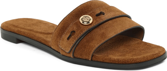 Tory Burch Romy Slide   Brown   39