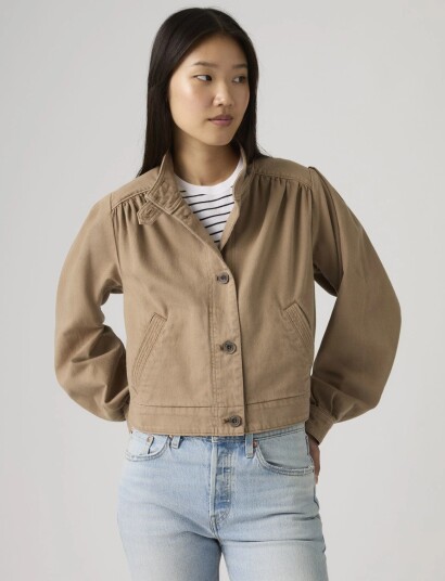 Levi"s® Parker Pretty Short Coat Pine Brown XS