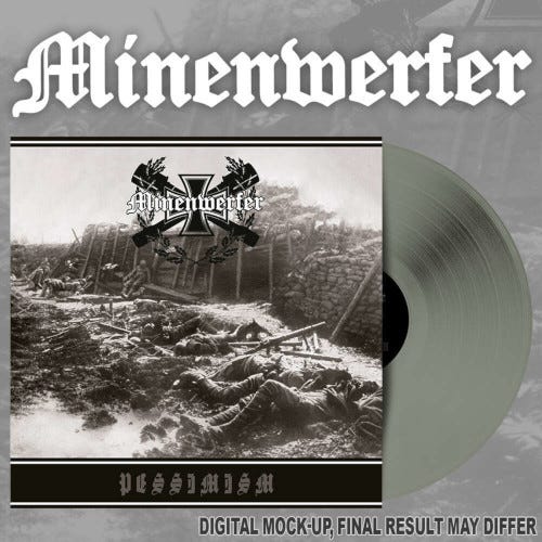 Minenwerfer  Pessimism  LP/Vinyl