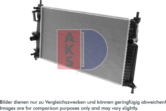 AKS DASIS 110081N Radiator motorkjøling AKS DASIS 110081N Radiator motorkjøling