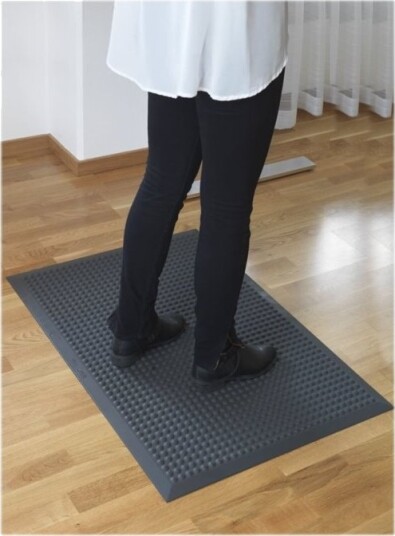 Matting Yoga Pur - Gulvmatte - Rektangulær - 60 X 45 Cm - Antrasitt Matting Yoga Pur - Gulvmatte - Rektangulær - 60 X 45 Cm - Antrasitt