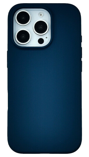 Ferrelli iPhone 16 Pro magnetisk Liquid silikon deksel, blå