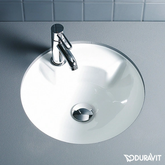 Duravit Architec Servant for underliming Ø400, med blanderhull