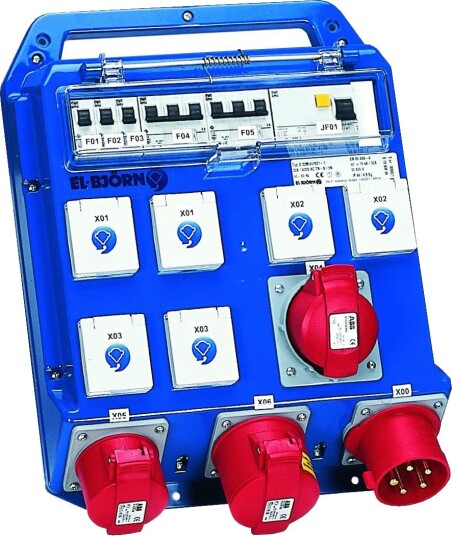 El-Björn U 32Midi//431-1 En Sefi Uttakssentral 32 A, IP44
