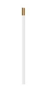 NKT Svagstrømsledning, PVC 2x0,38mm² PVTU mærkefinne hvid spole, kabeldiameter 1,9x4,1mm - (100 meter)