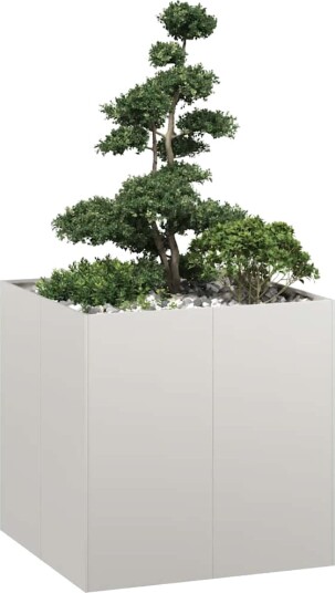 Plantekasse 80x80x80 cm rustfritt stål Plantekasse 80x80x80 cm rustfritt stål