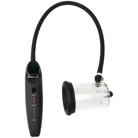 Ouch! Automatisk oppladbar analpumpe Svart