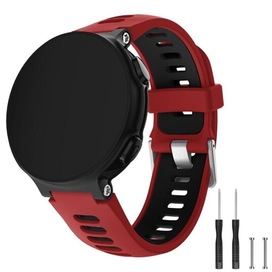 INCOVER Universal Garmin Forerunner Interlaced Reim Rød / Svart