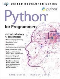 Python For Programmers Av Paul Deitel, Harvey Deitel Python For Programmers Av Paul Deitel, Harvey Deitel