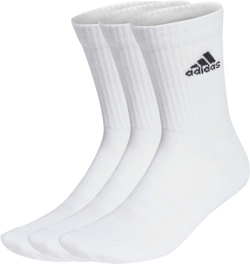 Adidas Cushioned Crew Sokker 3pk White/Black 43 45