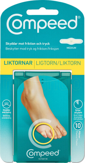 Compeed Liktornplaster (Medium) 10 Plaster