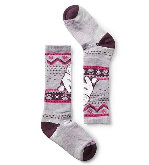 Smartwool Kids Wintersport Full Cush Polar Bear Pattern Purple Eclipse XS (22-25) Smartwool Kids Wintersport Full Cush Polar Bear Pattern Purple Eclipse XS (22-25)