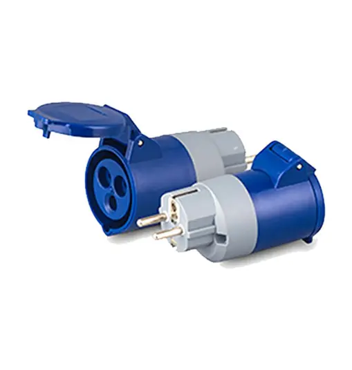 Overgang / Adapter16A CEE hun Schuko han Overgang / Adapter16A CEE hun Schuko han