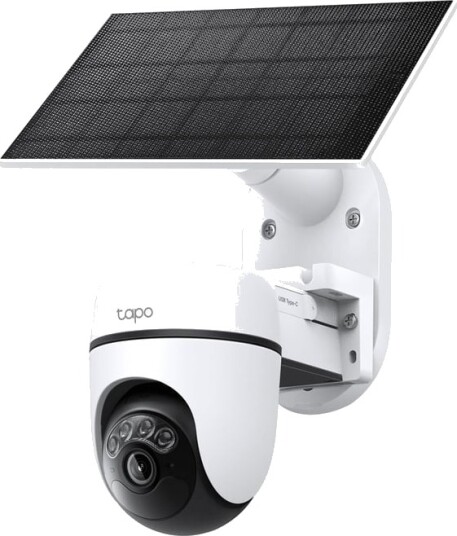 TP-Link Tapo C610 Solcelledrevet Utendørskamera med Pan/Tilt for Sikkerhet TP-Link Tapo C610 Solcelledrevet Utendørskamera med Pan/Tilt for Sikkerhet