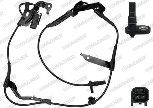 Sensor, ABS WAGNER ABS01151 Sensor, ABS WAGNER ABS01151