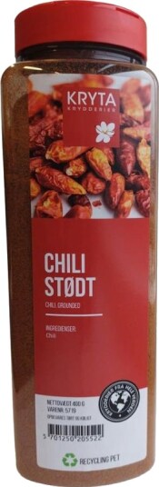 Stødt Chili 400 g