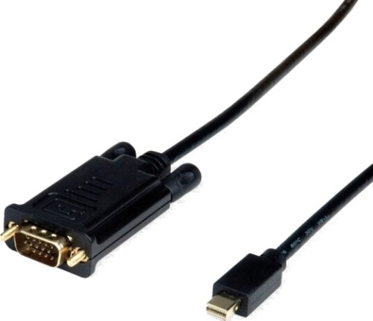 Roline 11.04.5977, 2 M, Vga (D-Sub), Mini Displayport, Hankjønn, Hankjønn, Rett