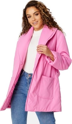 BUBBLEROOM Hedda Short Padded Coat Pink XS