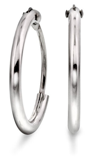 Pan Jewelry, Øreringer i 585 hvitt gull Pan Jewelry, Øreringer i 585 hvitt gull