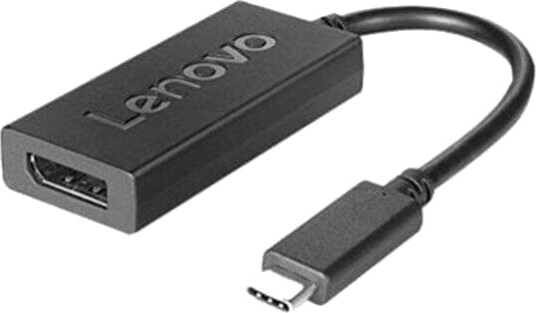 Lenovo USB-C til DisplayPort Adapter 4K - 0,2m Svart Lenovo USB-C til DisplayPort Adapter 4K - 0,2m Svart